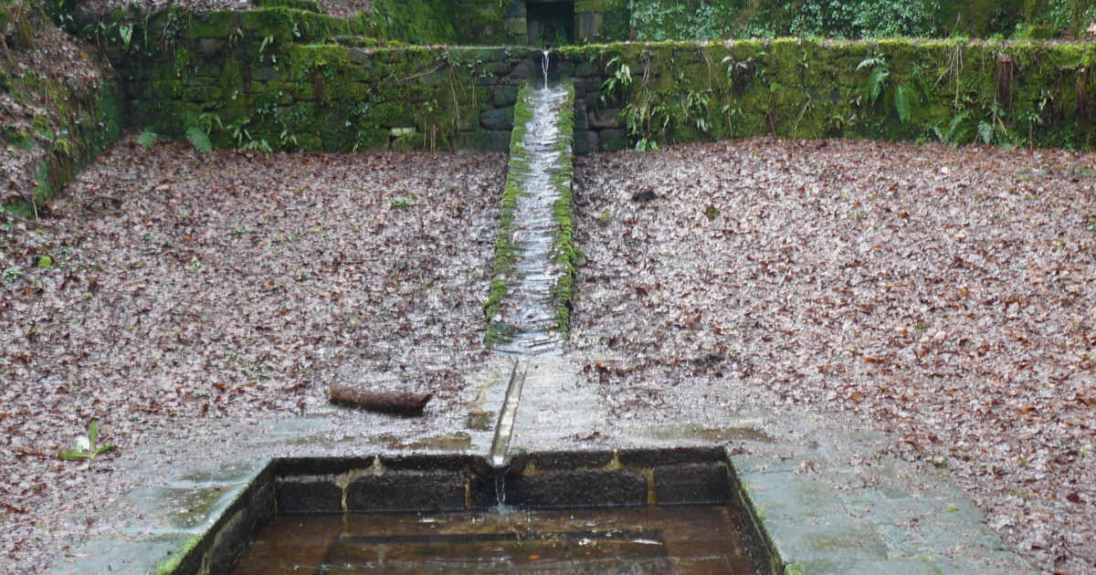 Fontaine Et Bassin De La Carri Re Romaine De Locuon Ploerdut Mission