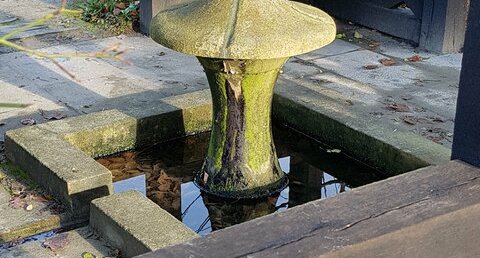Fontaine du jardin du Prieuré de Locmaria, QUIMPER