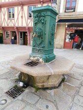 Fontaine aux crocodiles, CONCARNEAU