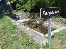 Fontaine et lavoir de Kergolaer, MOELAN SUR MER